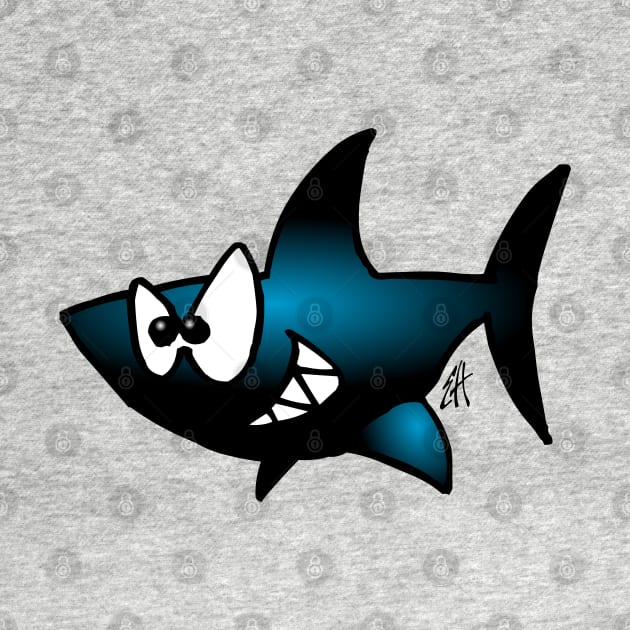 Smiling shark by Cardvibes